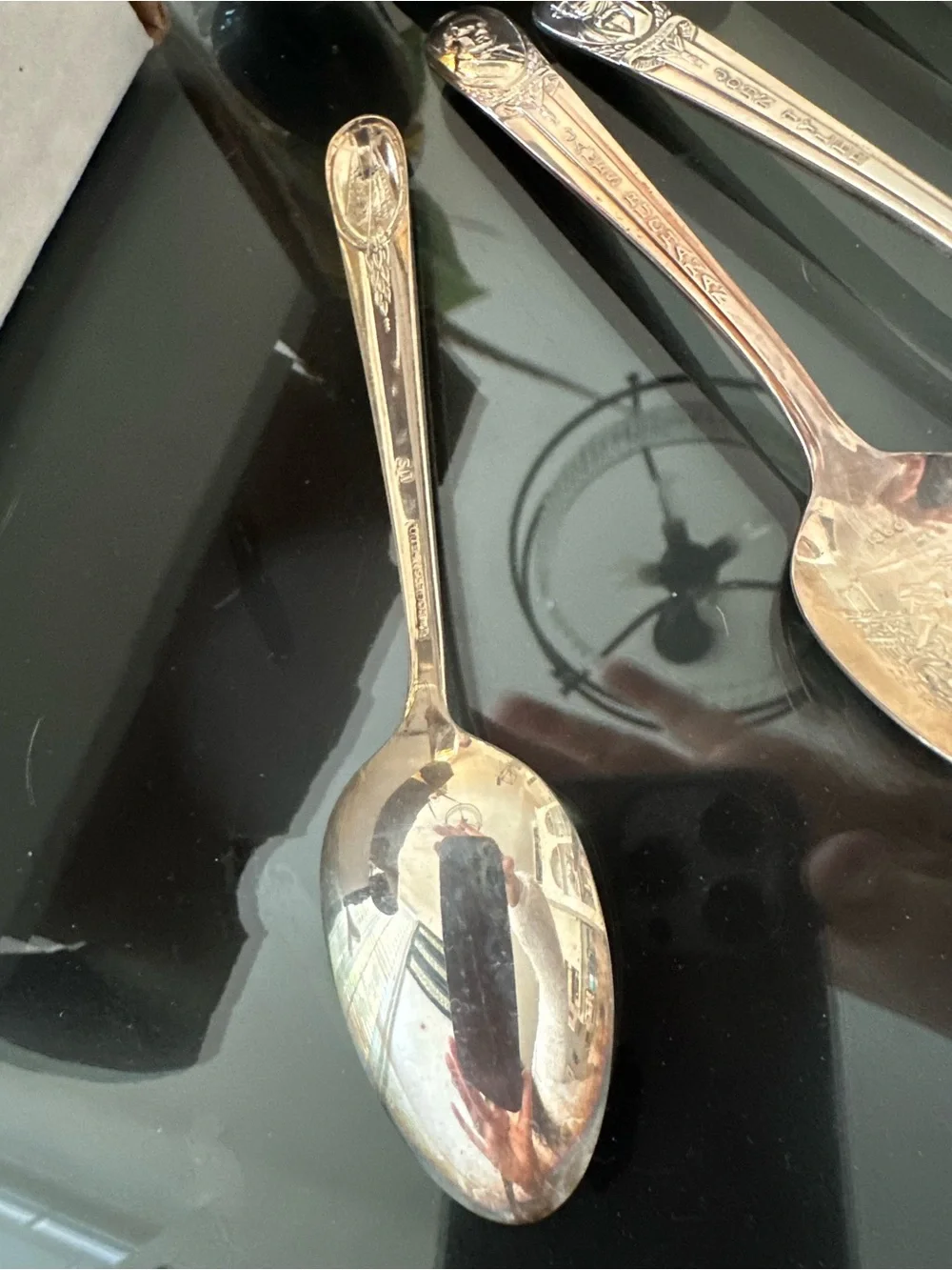 Vintage Wm Rogers IS Silverplate US President Commemorative Spoon Lot of 21
